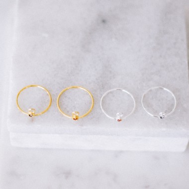 iloveblossom LET HER DANCE RING // IOLITH // gold