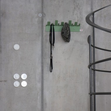 OBE Wandgarderobe in Grün | stadtteile