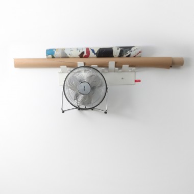 OBE Wandgarderobe in Weiss |  stadtteile