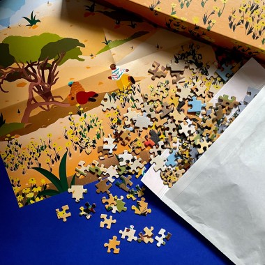 Das Puzzle Kollektiv - Inkl. Spende "Sky and Sand" 500 Teile