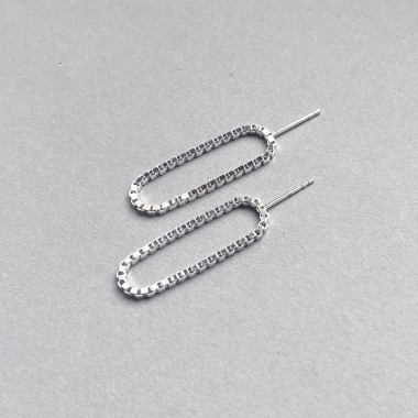 Teresa Gruber
Ohrringe
"Zero" - kurz
925 Silber