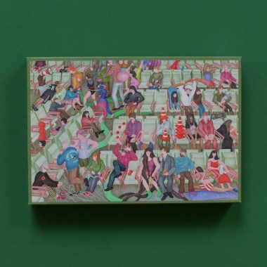 Das Puzzle Kollektiv - Puzzle "World Records' Waiting Room" 1000 Teile