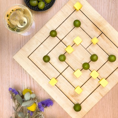 Mühle | Spiel- und Schneidebrett | julispiel