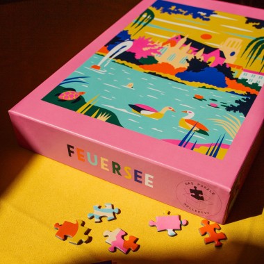 Das Puzzle Kollektiv - Puzzle "Feuersee" 1000 Teile
