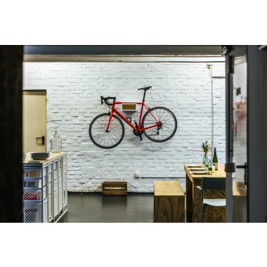 FRITZ | Fahrrad Wandhalterung aus Holz | Fahrradwandhalter