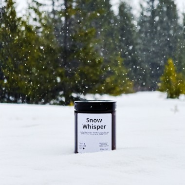 Snow Whisper - Duftkerze - Handmade - Sojawachs - Just a decent day