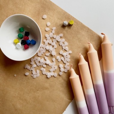 Hej Candles x Dip Dye Kerzen DIY-Box