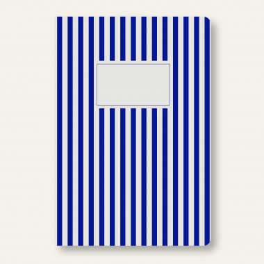 Notizbuch Dreierpack Streifen