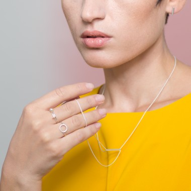 Jonathan Radetz - Kette BELONG, Silber 925, L 80cm