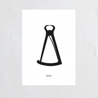 KLEINWAREN / VON LAUFENBERG Zehntelmaß Wendeposter