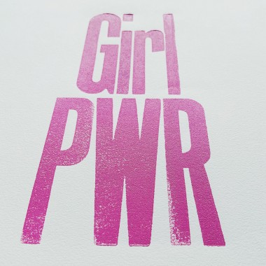 Girl PWR
Letterpress von papelami