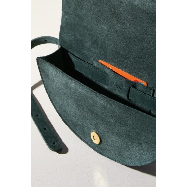 LELLOR Halfmoon Bag "Deep Hunter Green"