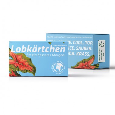 Lobkärtchen© für ein besseres Morgen