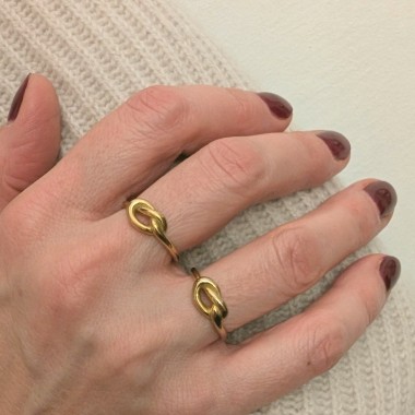 WUNDERVOLL | The Love Knot Ring - Gold