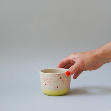 Becher Lys Poppy splash // verschiedene Größen // indre Ceramics
