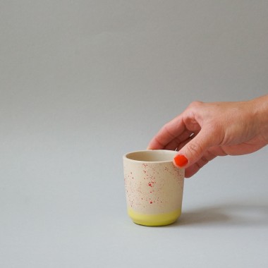 Becher Lys Poppy splash // verschiedene Größen // indre Ceramics