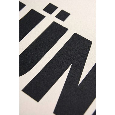 Buchstabenort Münster Stadtteile-Poster Typografie