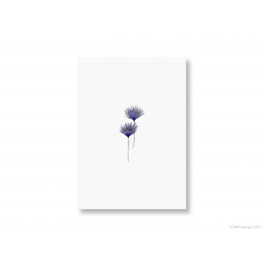 Postkarten-Set, FLORAL - SANS.
