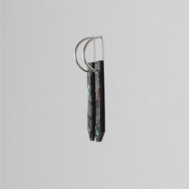Teresa Gruber Creolen- mother of pearl