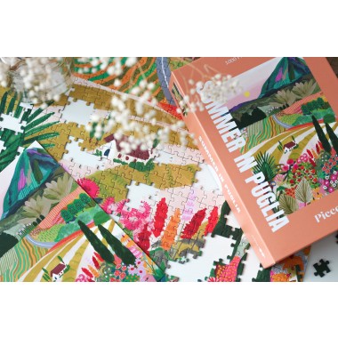 Piecely Summer in Puglia Puzzle, 1000 Teile