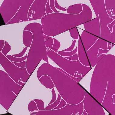 ela gabriela design "Joy" – Postkarte