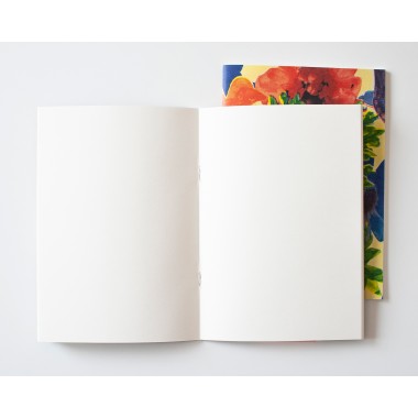 Notizheft A5 Riso flowers // Papaya paper products