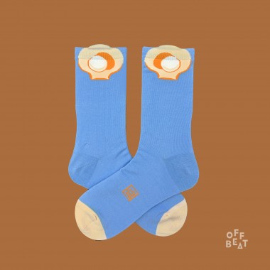 Pop-Out Jakobsmuschel Socken von Offbeat
