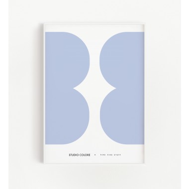 FINE FINE STUFF - 4er Posterset - Bold Shapes - 30x40 Poster