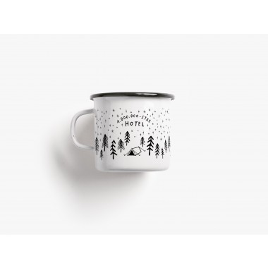 typealive / Emaillebecher Tasse / 1.000.000 Stars