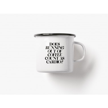 typealive / Emaillebecher Tasse / Cardio