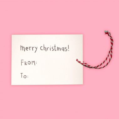 The Naughty District - »Geschenkanhänger mit Tiermotiven für Weihnachtsgeschenke«