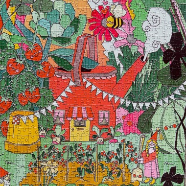 Das Puzzle Kollektiv - Puzzle "Enchanted Vegetable Garden" 1000 Teile