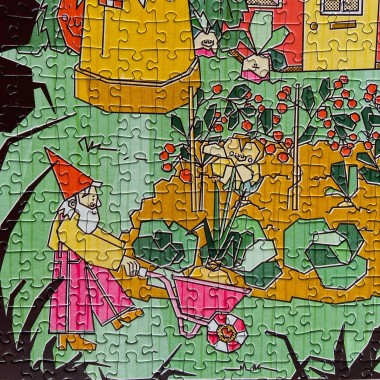 Das Puzzle Kollektiv - Puzzle "Enchanted Vegetable Garden" 1000 Teile