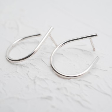 Ohrstecker Tropfenform - Sterlingsilber - SchmuckvonVreni