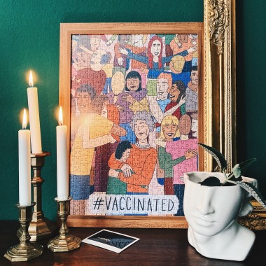 Das Puzzle Kollektiv - Puzzle #VACCINATED 1000 Teile