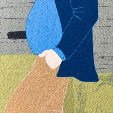 Neighbour Series „Neighbour No. 34“ – YUKY RYANG, Giclée-Druck, Format 28 x 28 cm 