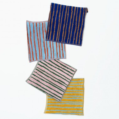 Stripe Waschlappen 4er Set