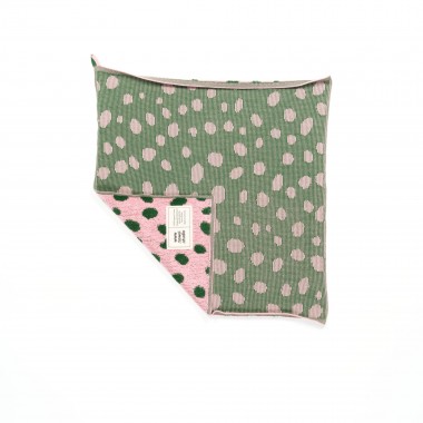 Towel.Studio | Pebbles Küchenhandtuch | Pink & Green