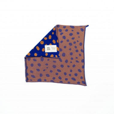 Towel.Studio | Pebbles Küchenhandtuch | Azure & Chestnut