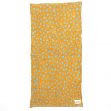 Towel.Studio | Frottee Handtuch Pebbles | Caramel & Sky