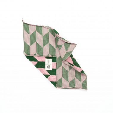 Towel.Studio | Arrow Tail Küchenhandtuch | Rosa & Grün