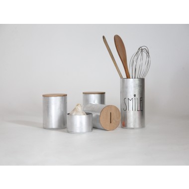 Recycling Dose FIRE silber
