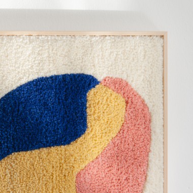 Gerahmter Wandteppich - INBETWEEN III // Rosa Rauscher
// Rosa Rauscher