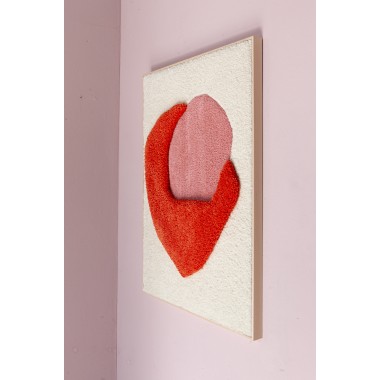 Gerahmter Wandteppich - HOLD // Rosa Rauscher