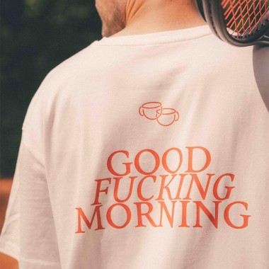 GOOD F*CKING MORNING Oversize Shirt - ALMOST A BRAND