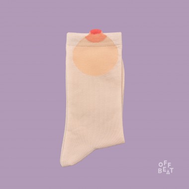 Pop-out Brust Socken von Offbeat