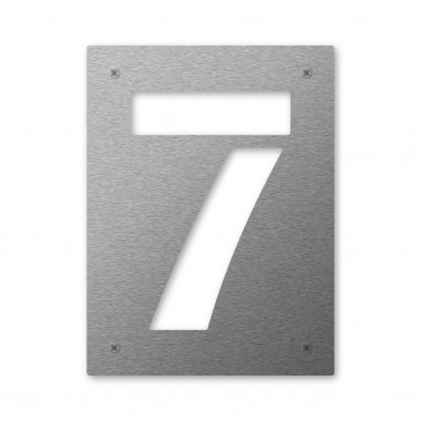 Keilbach Hausnummer cut.number.240 aus Edelstahl