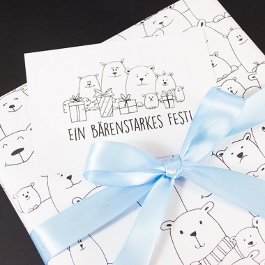 Bow & Hummingbird Geschenkverpackungs-Set "Frostige Freunde"