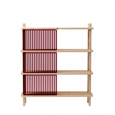 halblang | Regal „Blendend 3“ | Streifen Muster
