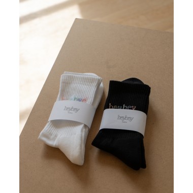 bye bye Rainbow Socken – schwarz